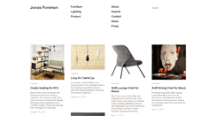 Desktop Screenshot of jonasforsman.se
